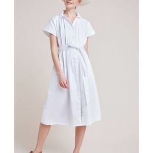 Corey Lynn Calter Carla White Shirtdress Sz Small